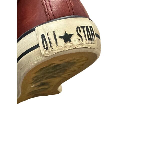 Converse John Varvatos Leather Sneakers Distressed Unisex Size M10.5 W12.5 main image 9